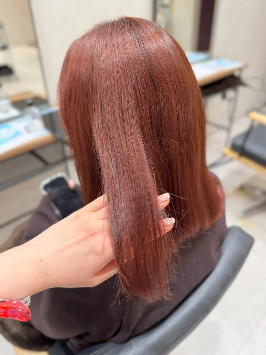 カラー ヘアカラー 中谷 安里のヘアスタイル