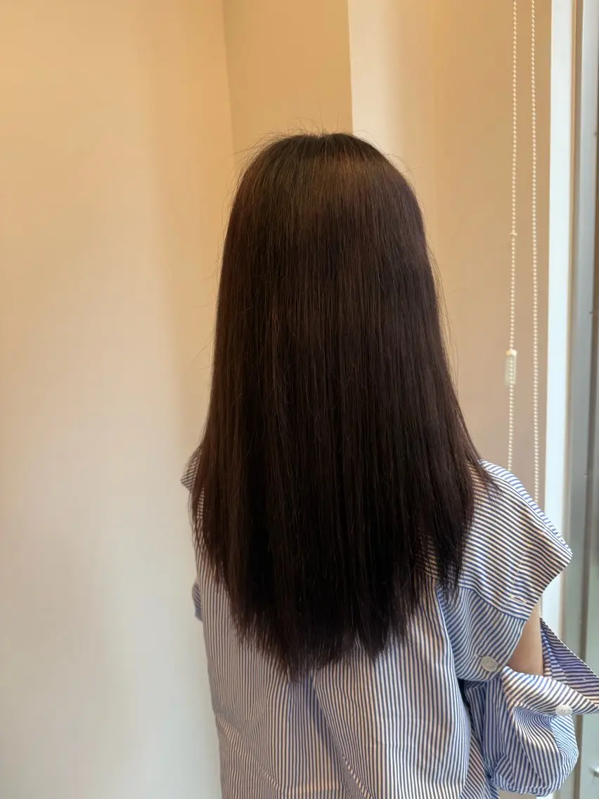 ロング カラー ヘアカラー 高石 乃愛のヘアスタイル