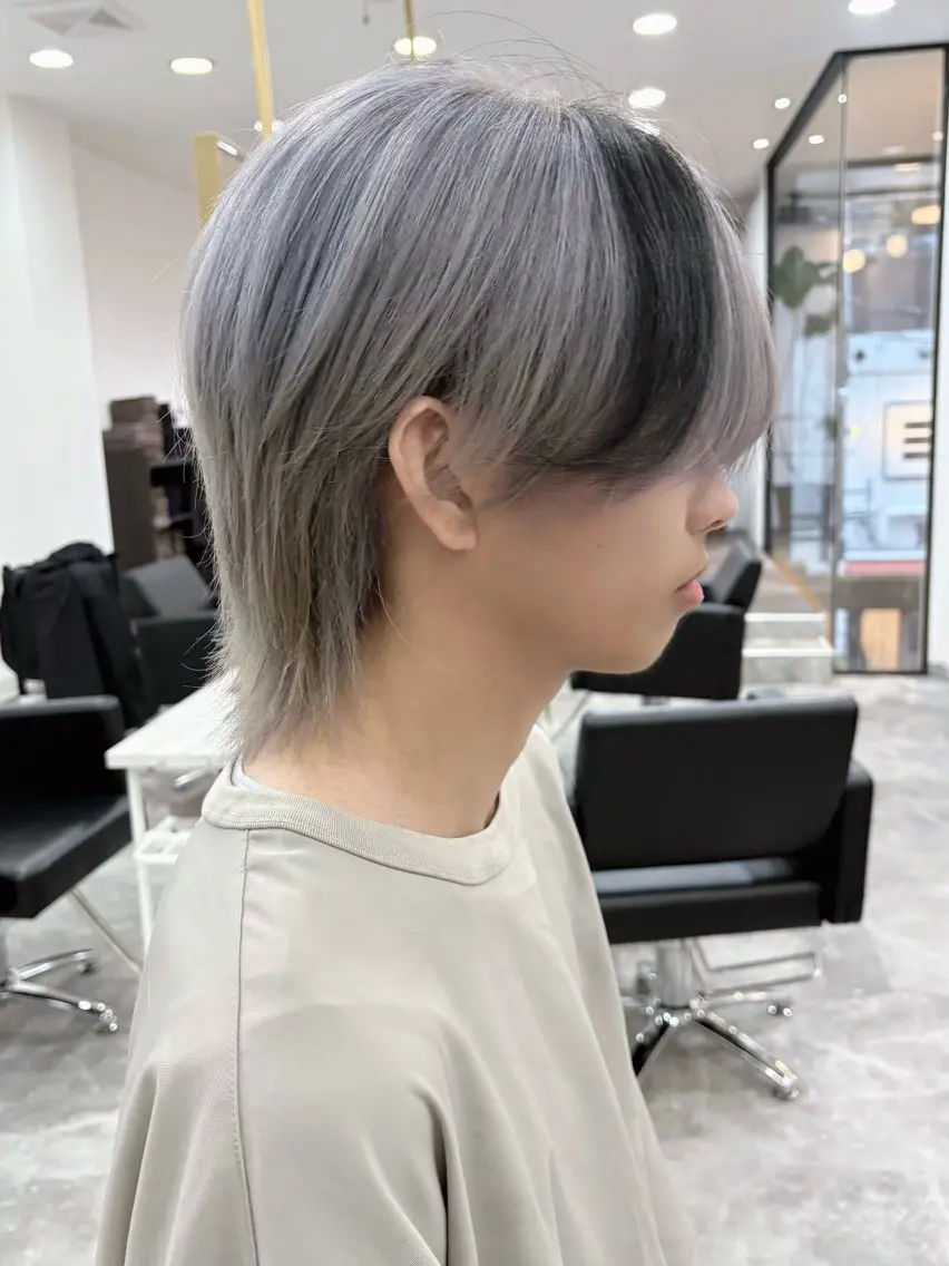 ミディアム label はしぐち ななみのヘアスタイル