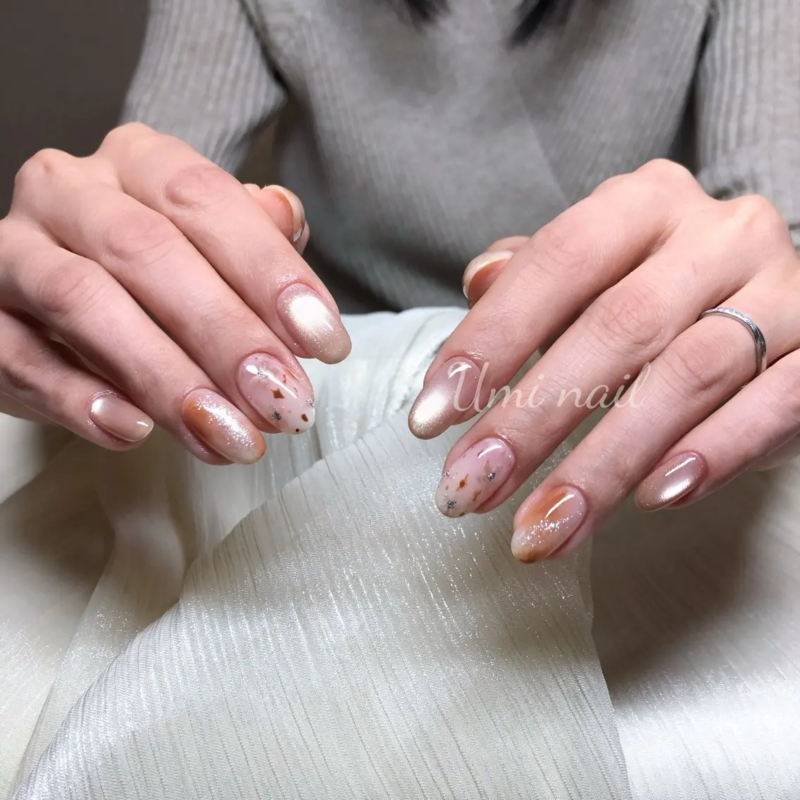 ネイル 日暮里 Umi Nailのネイルデザイン