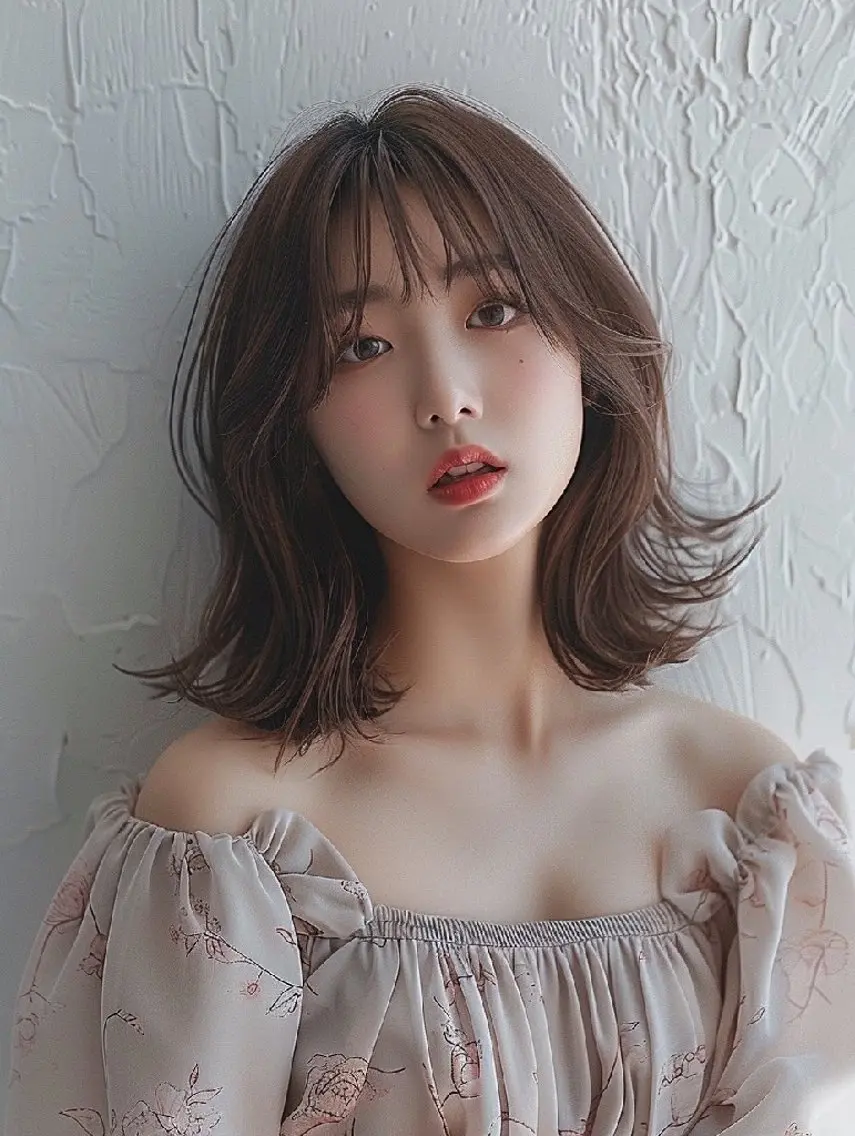 カラー 束感まつぱ🫧 なつき🫧のヘアスタイル