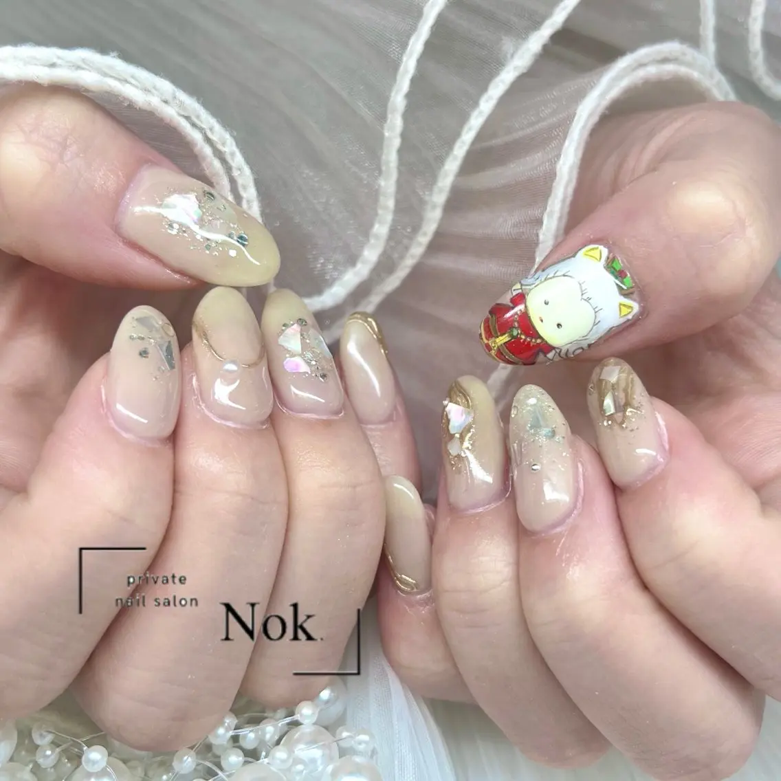 ネイル ハンドネイル 池袋痛ネイル Nok. 渡辺のネイルデザイン