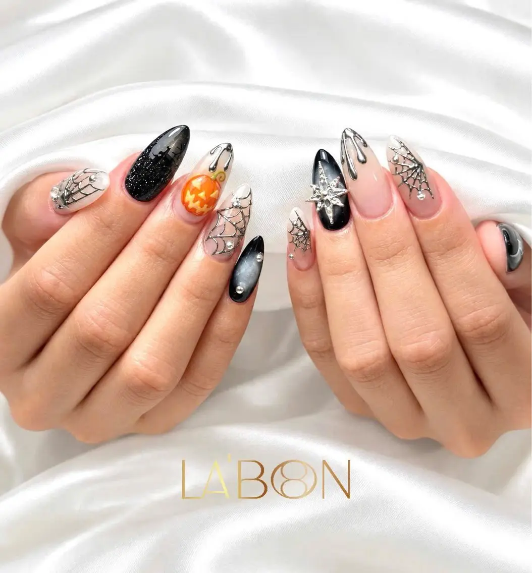 ロング Hana✴︎ Labon Artのネイルデザイン
