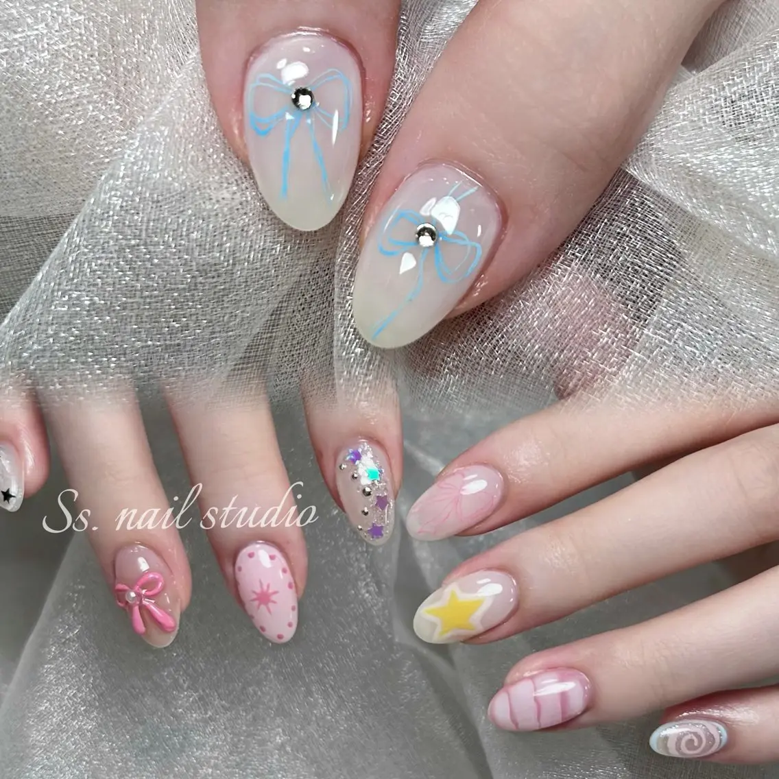 ネイル Ss.nail studio🍒のネイルデザイン