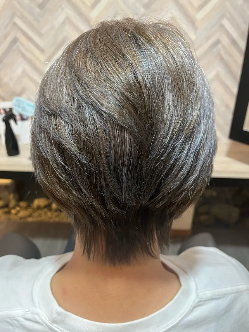 ショート くびれヘア ショートヘア 清水 雅実のヘアスタイル