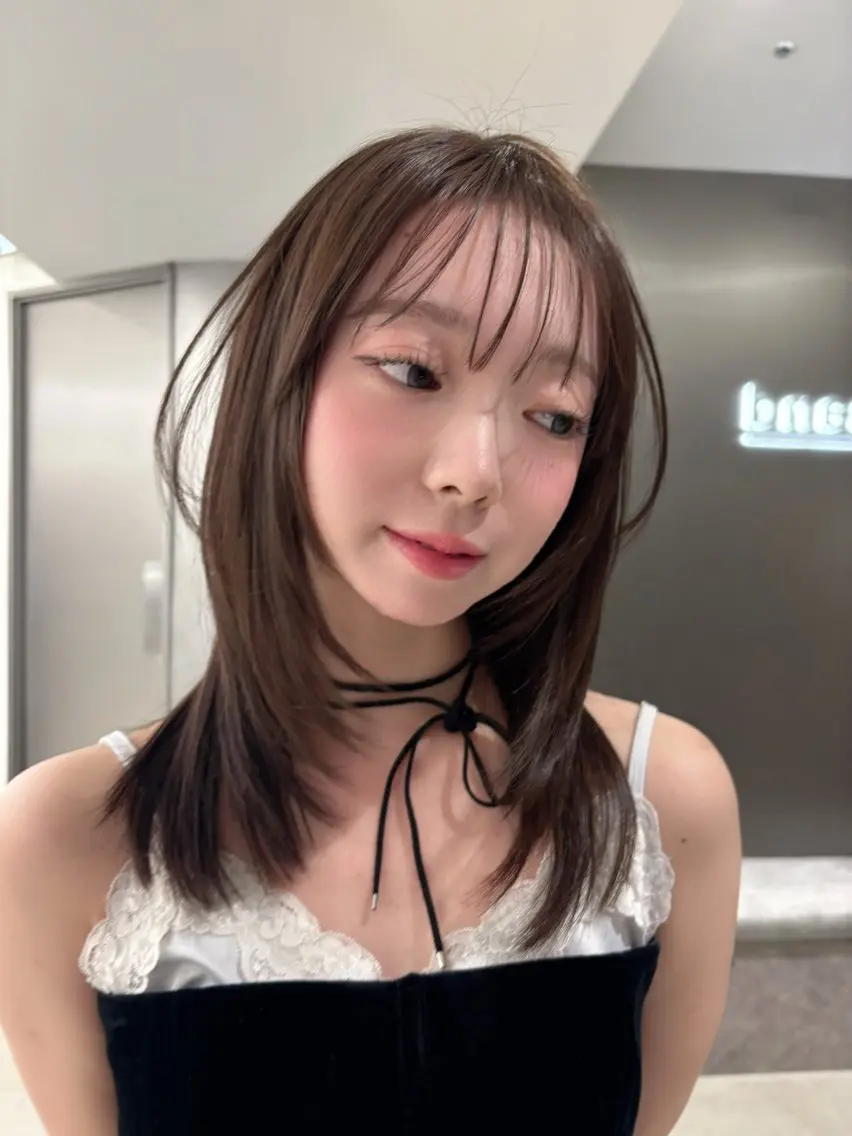 カラー ヘアカラー トリートメント ユズキ/銀座似合わせ カット♡透明感カラーのヘアスタイル