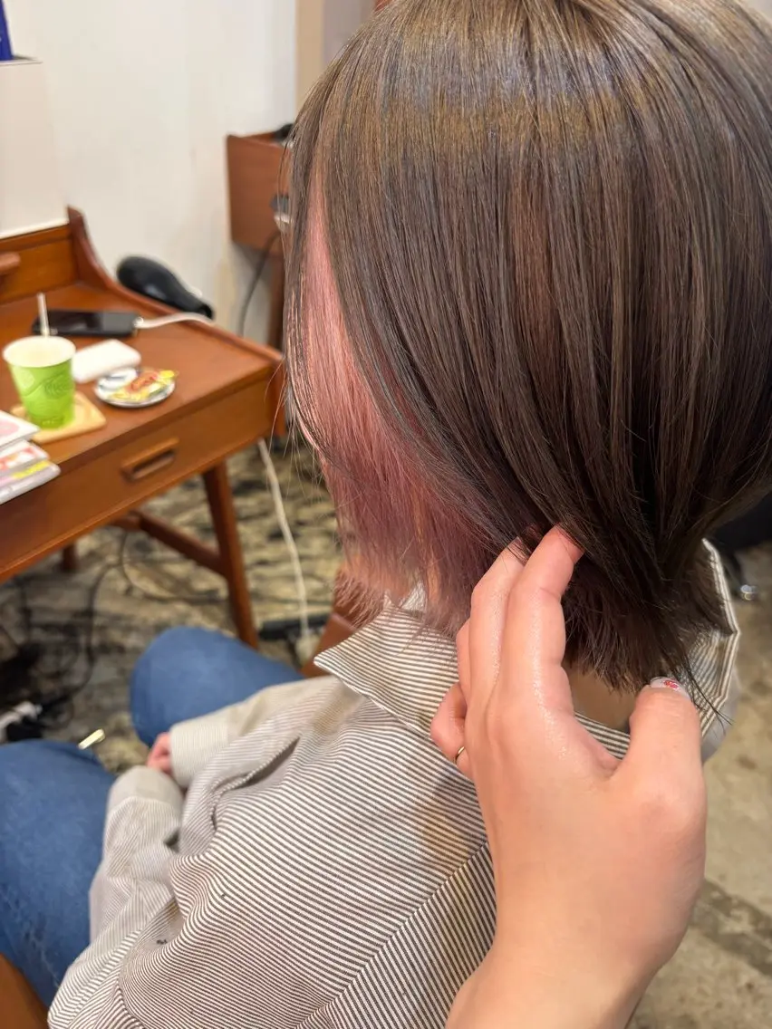 ミディアム ma koのヘアスタイル