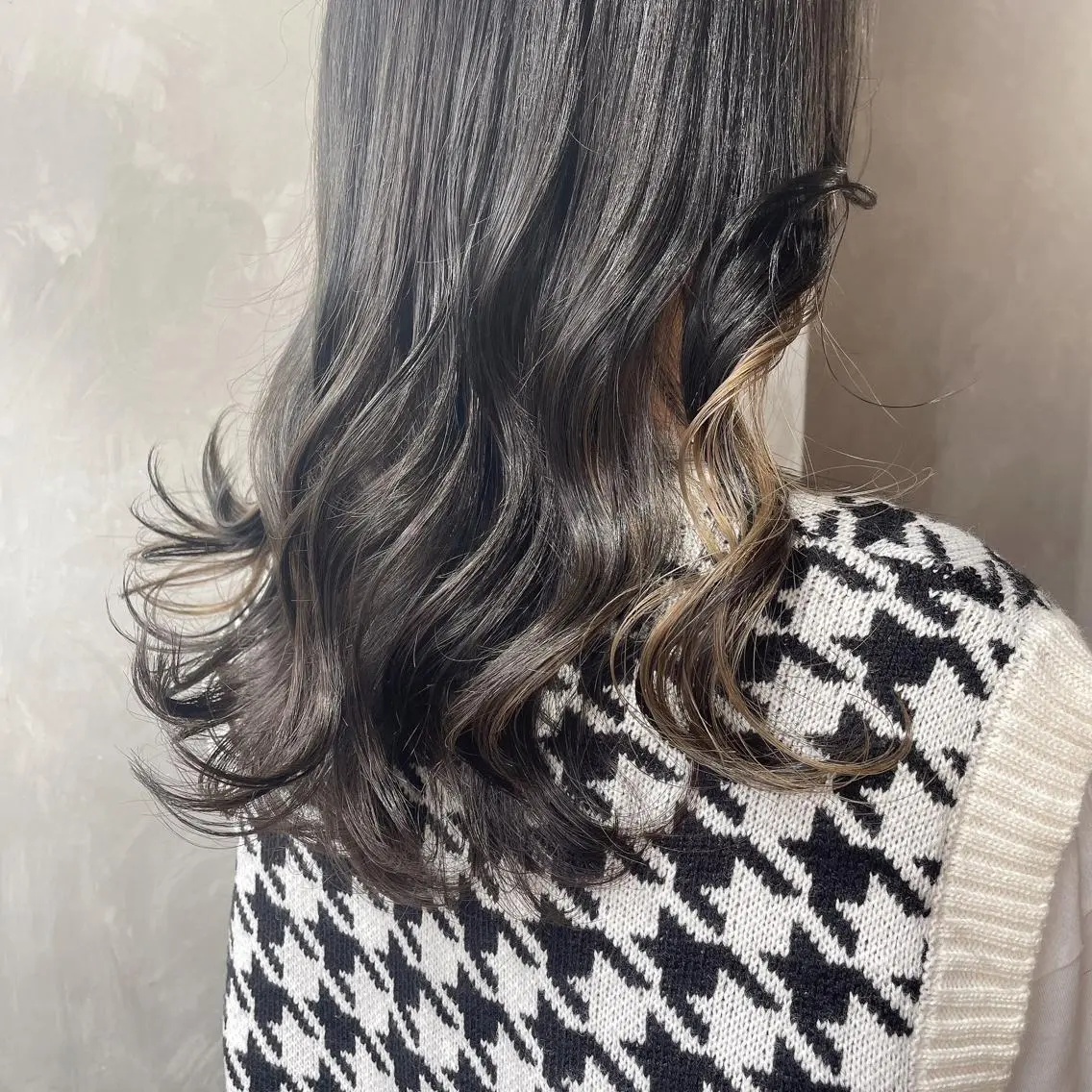 ロング 梅田美容室 山崎海波のヘアスタイル