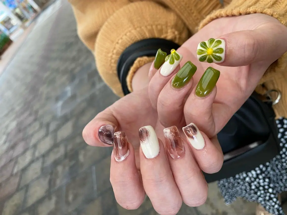 ネイル ハンドネイル nailsalon ∞ ﾐｶﾅﾙ ∞のネイルデザイン