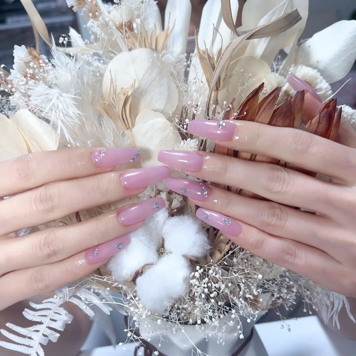 ネイル M 🌷Nail 長さだし専門店のネイルデザイン