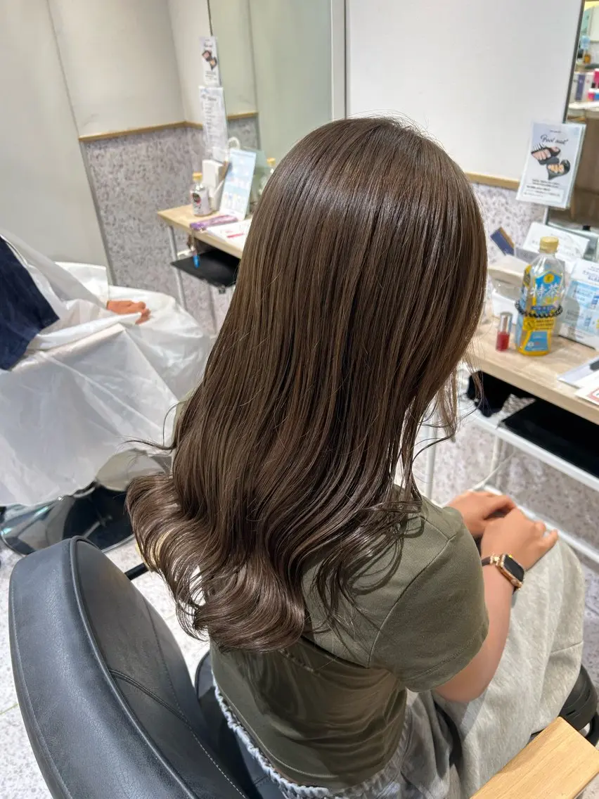 カラー ♡透明感カラー★ ネイル/しの♡のヘアスタイル