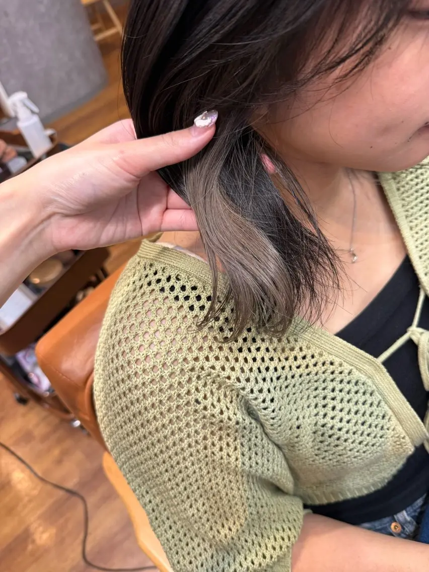 ミディアム ヘアカラー cocoa船橋🎀 naomiのヘアスタイル