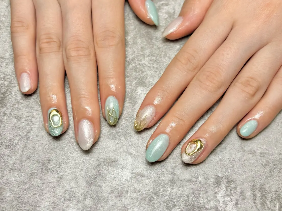 ネイル ハンドネイル charmant momokaのネイルデザイン