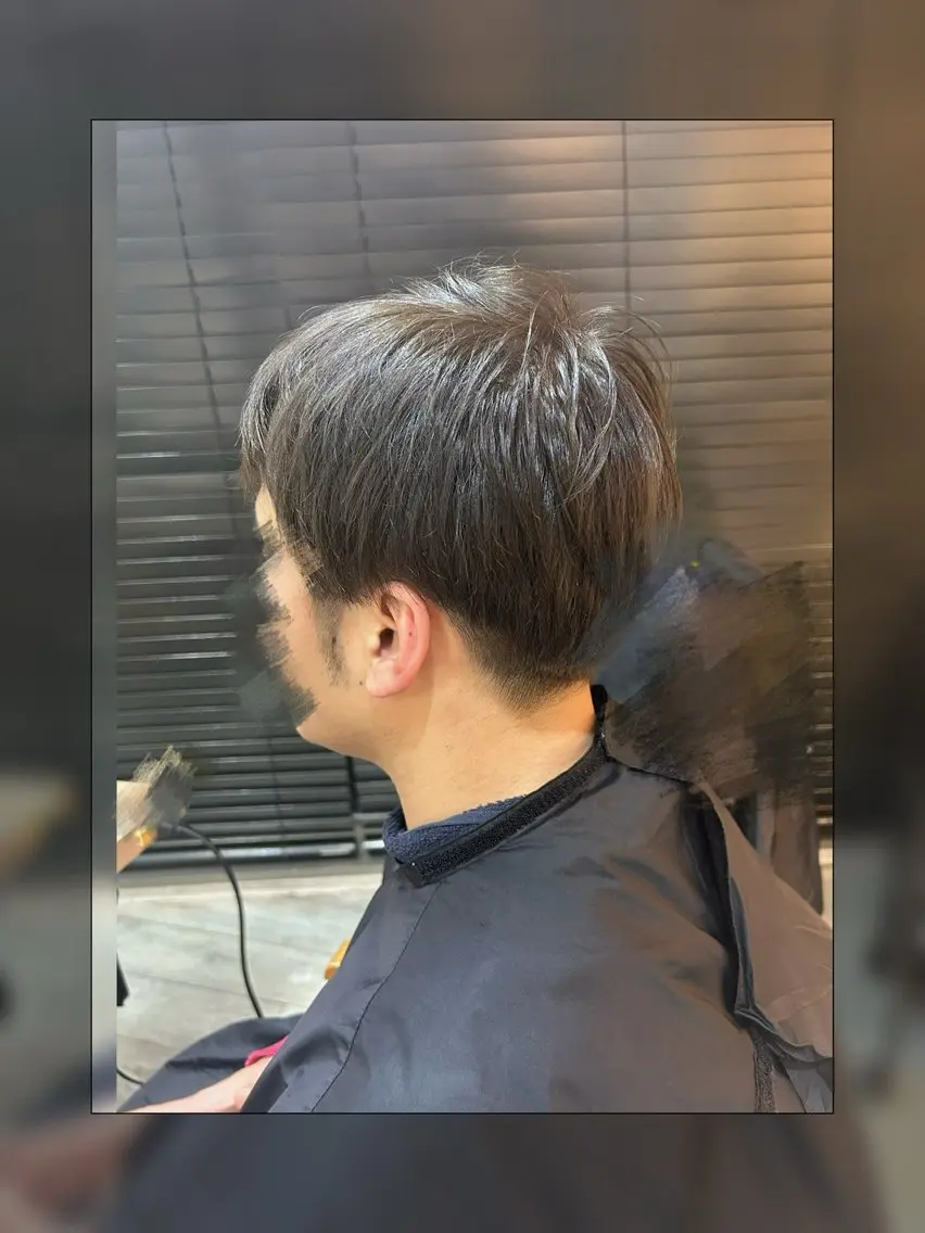 メンズ ヘアカラー 坂田 サカタのヘアスタイル