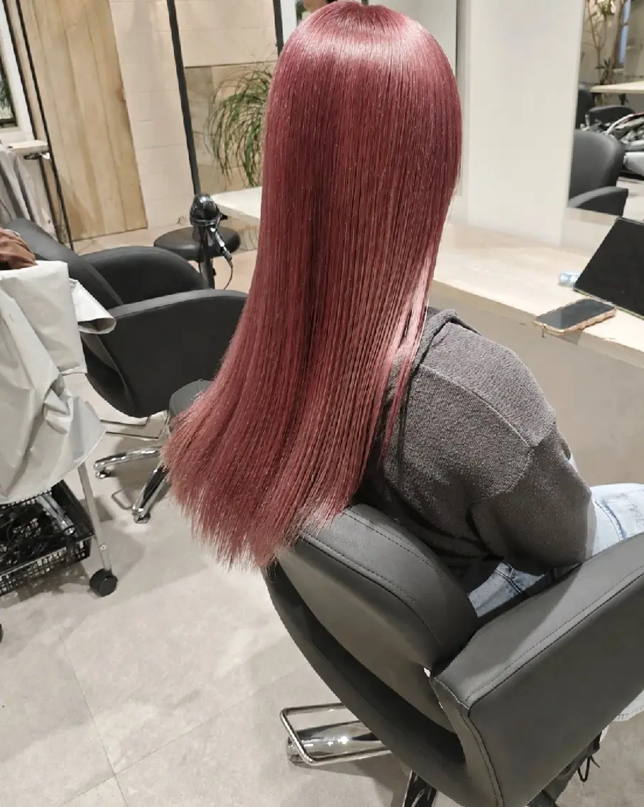 ロング カラー EIGHT北千住 ✨齋藤真理子のヘアスタイル