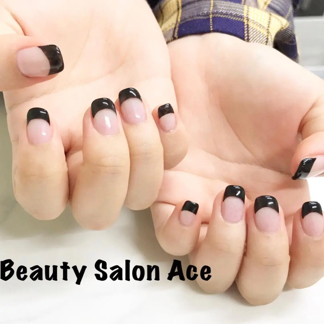 ネイル フレンチネイル 池袋フィルイン Ace♡Nailのネイルデザイン