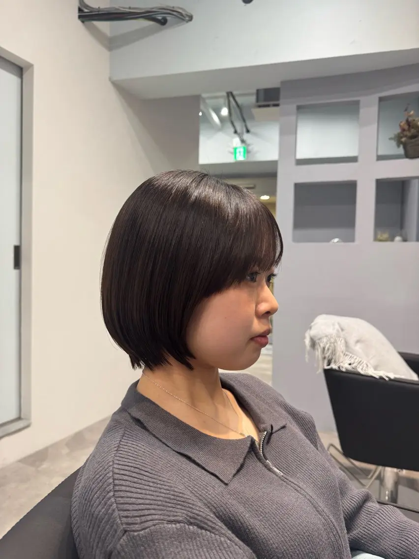ボブカット【ボブ、ショートヘアの方はこちらから！】の写真