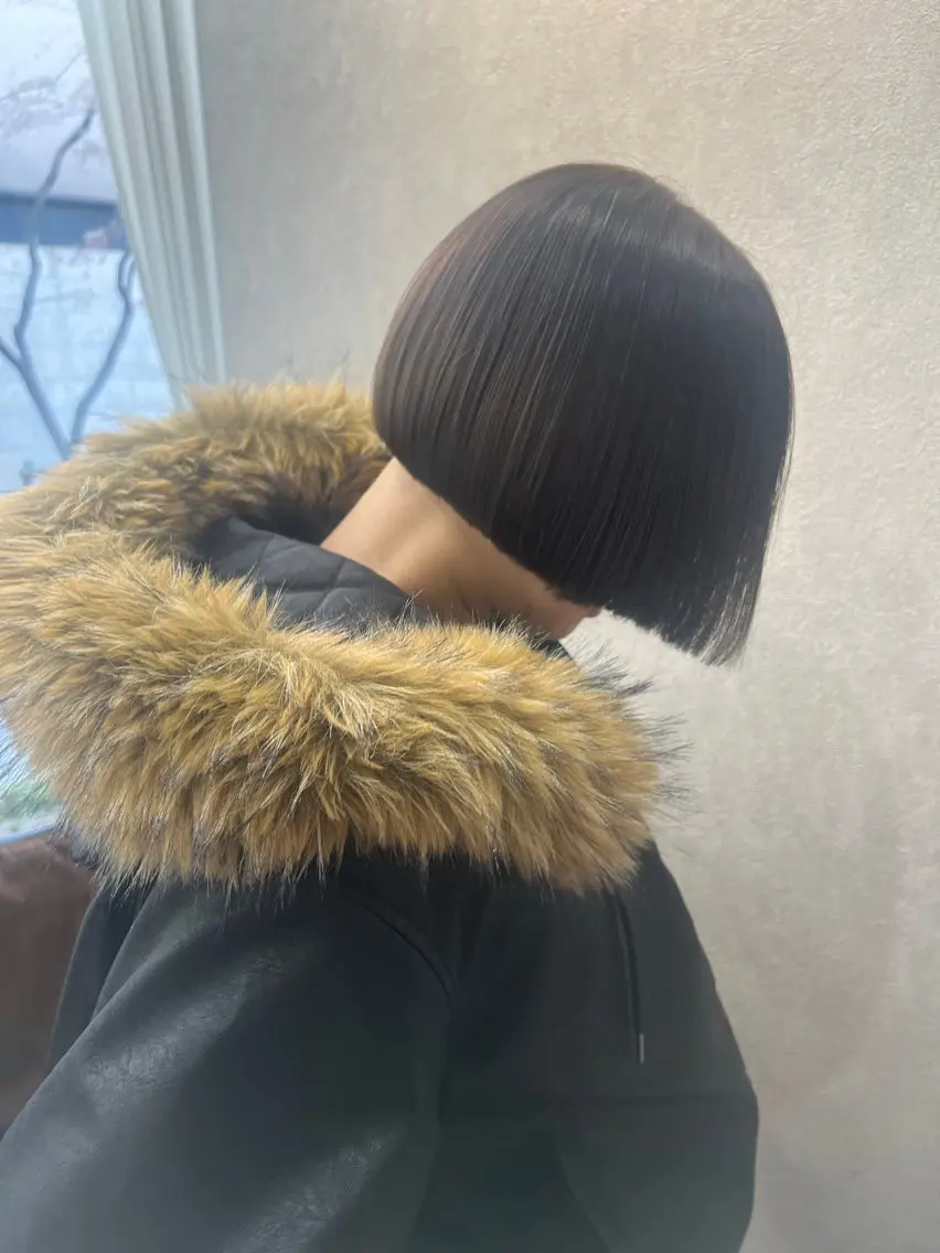 ミディアム ボブ Ⓜ️irai ✮のヘアスタイル