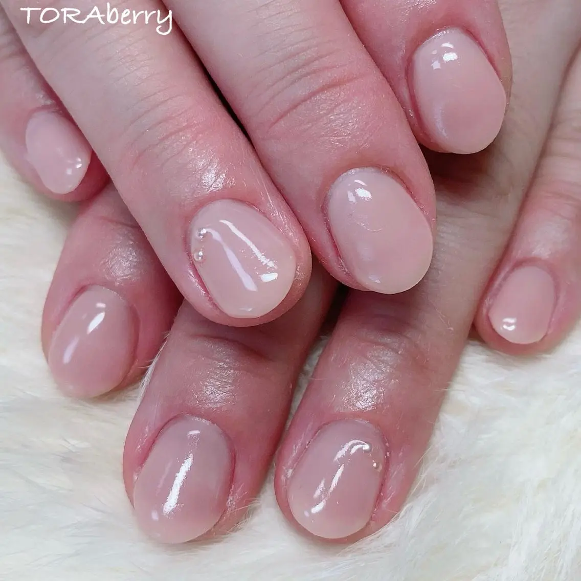 ネイル ピンク ハンドネイル ネイリスト なつみのネイルデザイン