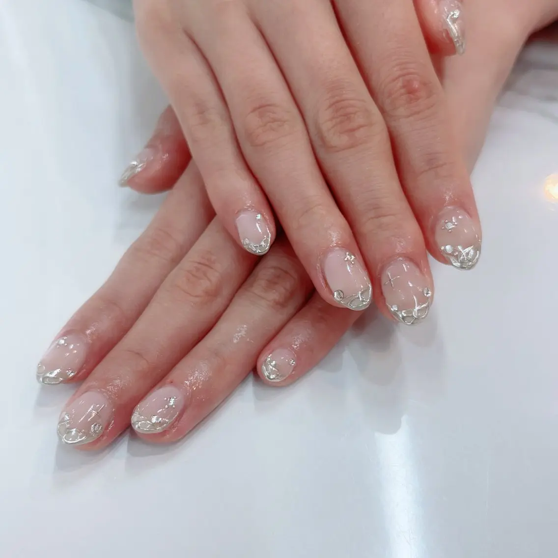 ネイル ハンドネイル ハンドケア あおやぎ ゆきこのネイルデザイン