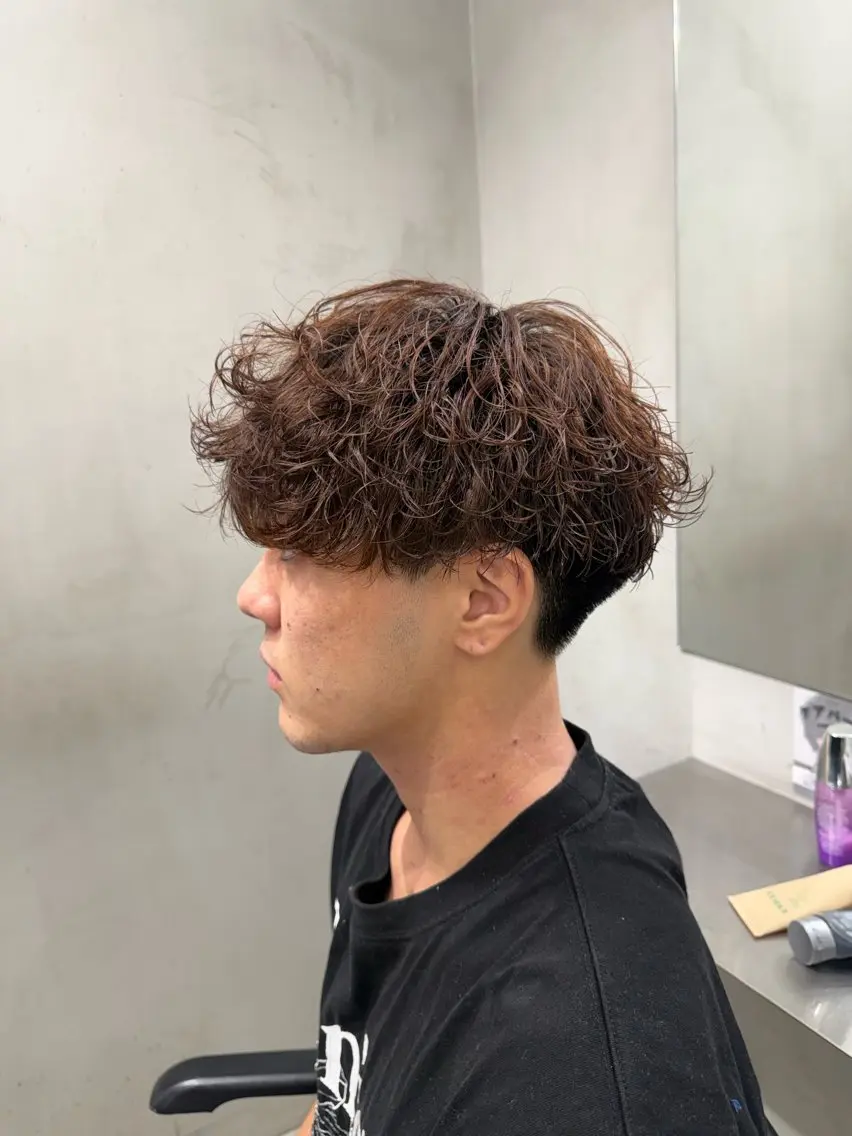 カット+カラー+パーマの写真