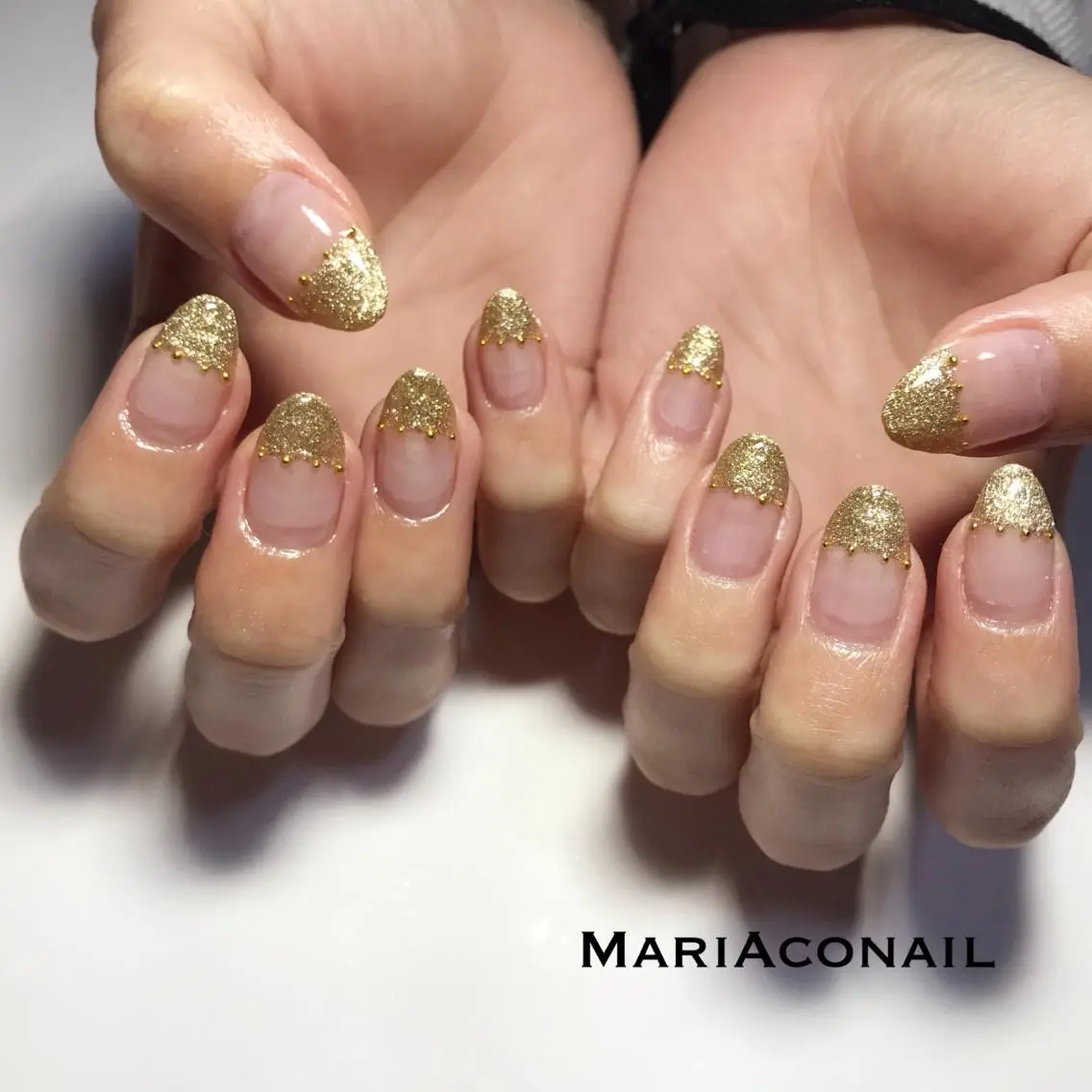 ネイル ストーンネイル ハンドネイル RUPO nail salonのネイルデザイン