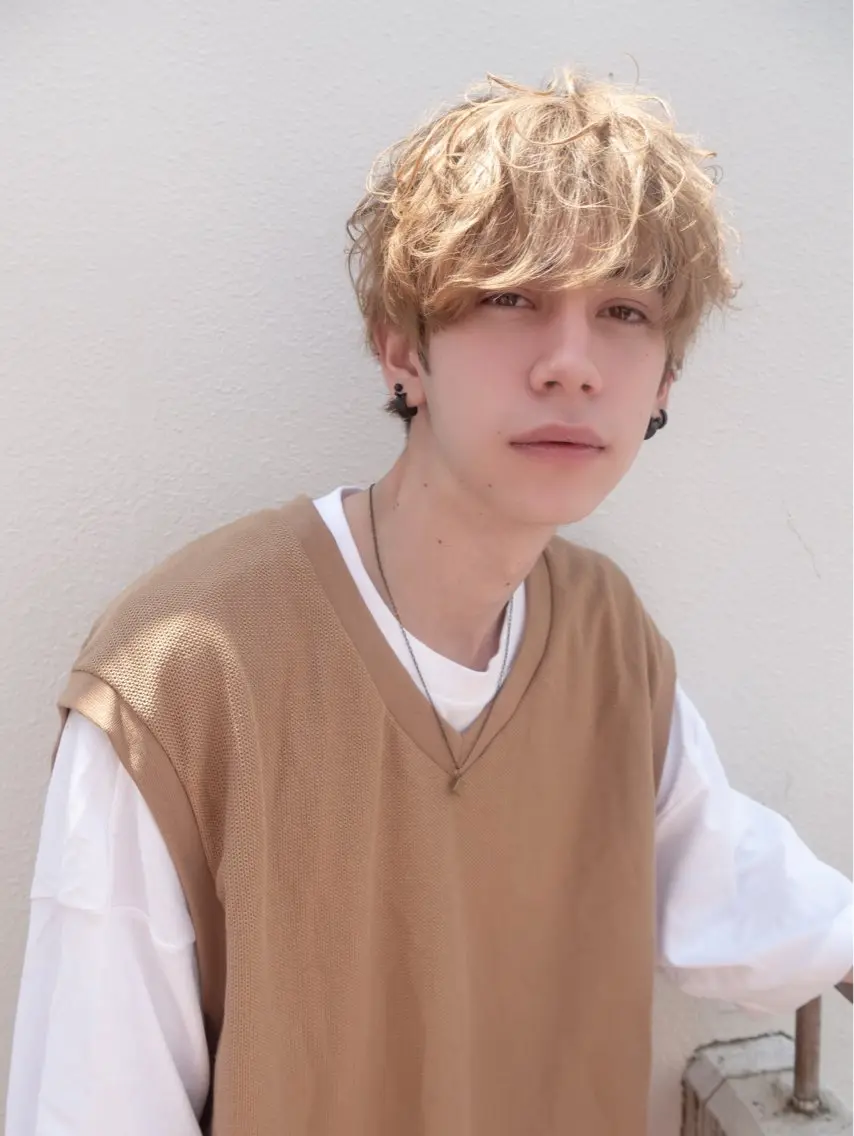 【学生メンズ限定】🔥垢抜け確定🔥|カット+ダブルカラーの写真