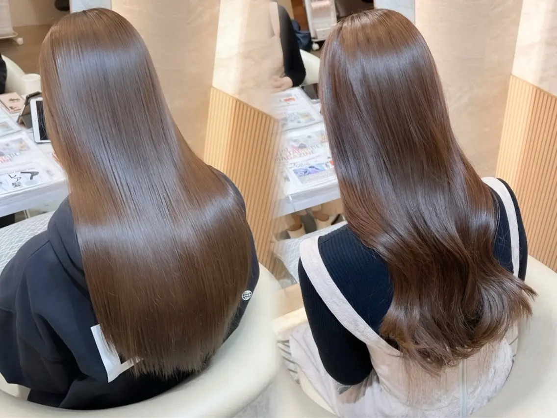 セミロング 髪質改善 縮毛矯正 カット 縮毛矯正 トリートメント 失敗しないレイヤー/ 顔まわり☀️しゅうとのヘアスタイル