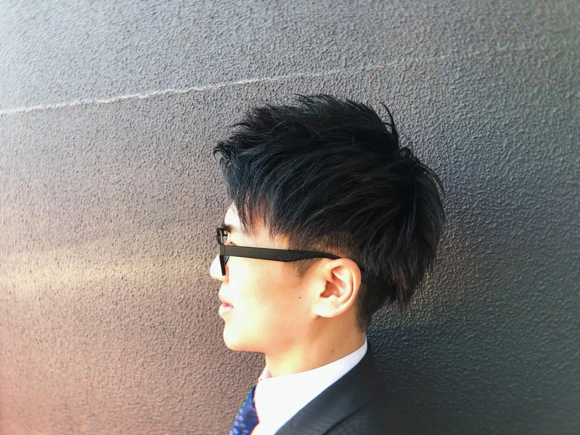 メンズ カット トリートメント 藏本 剛史のヘアスタイル