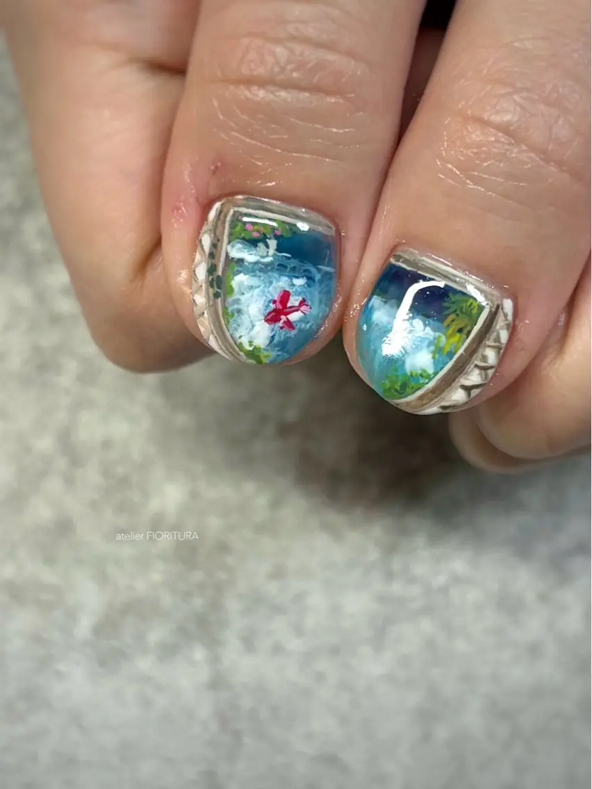 ネイル ハンドネイル FIORITURA Maikoのネイルデザイン
