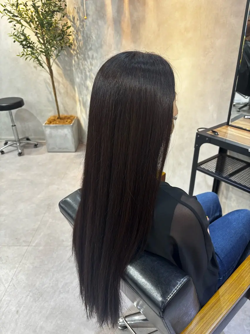 ロング ロング 川口 夏歩のヘアスタイル
