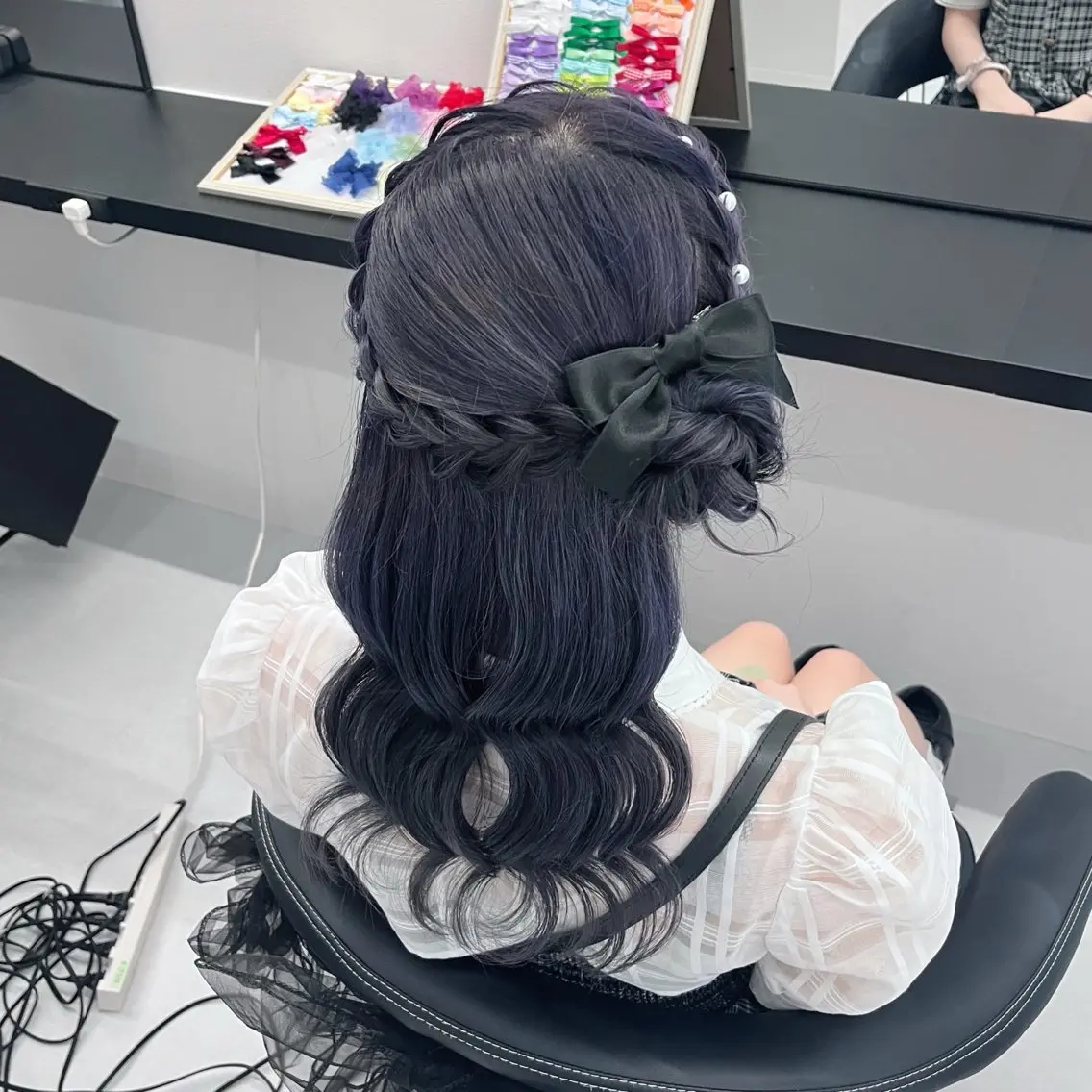 セミロング ヘアアレンジ ヘアセット MILD by 17 秋葉原 ♡みづき♡のヘアスタイル