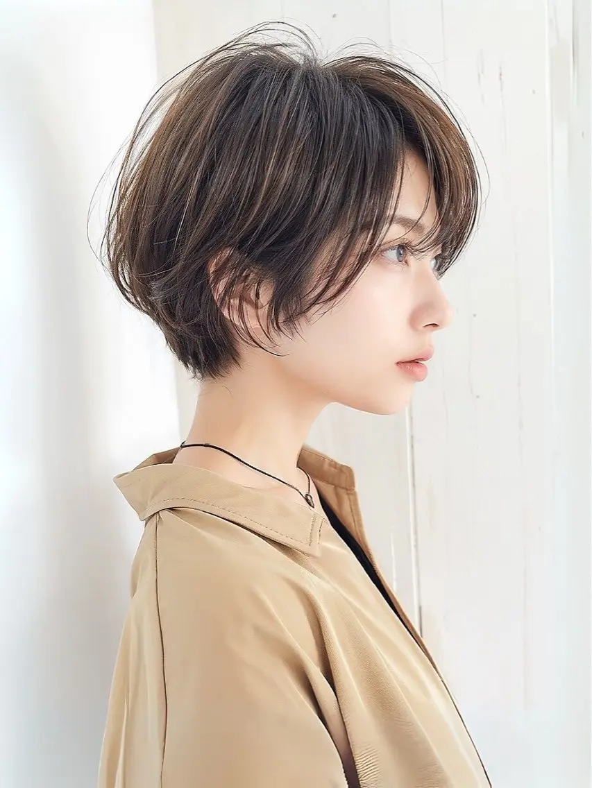 ショート カラー カット ヘアカラー トリートメント 肩上の長さお任せ☆ マンツーマン＊小泉＊のヘアスタイル