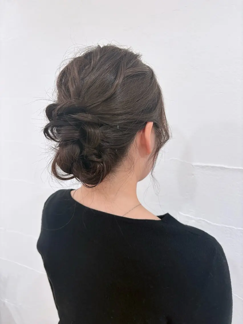 ロング ヘアアレンジ ヘアセット Flat /rina🧸のヘアスタイル