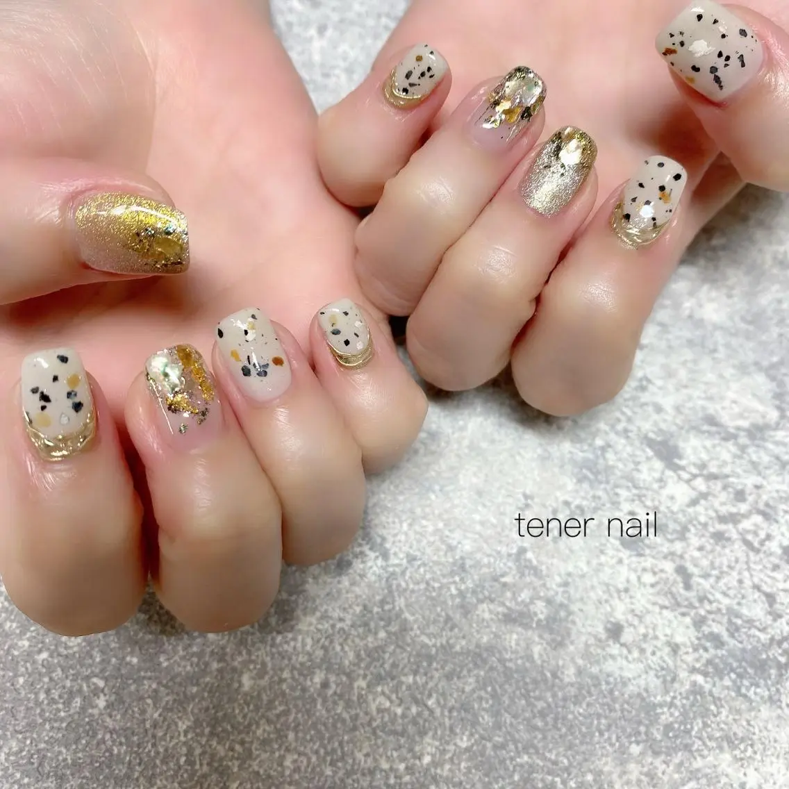 ネイル ニュアンスネイル テネルネイル tener nailのネイルデザイン