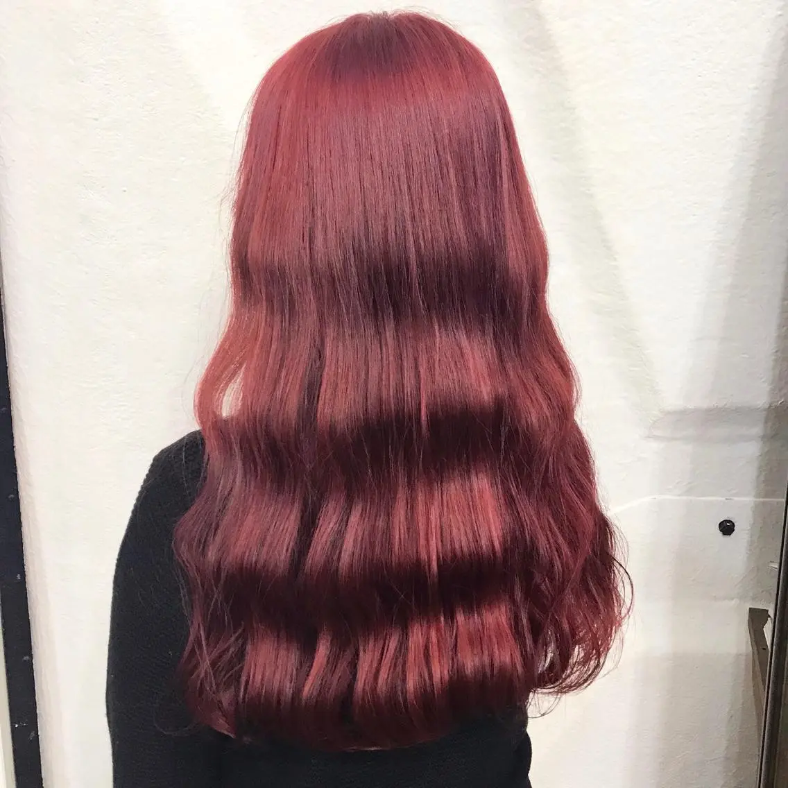 カラー ブリーチ レッドカラー K-POP好き美容師 🇰🇷Kai.Yのヘアスタイル