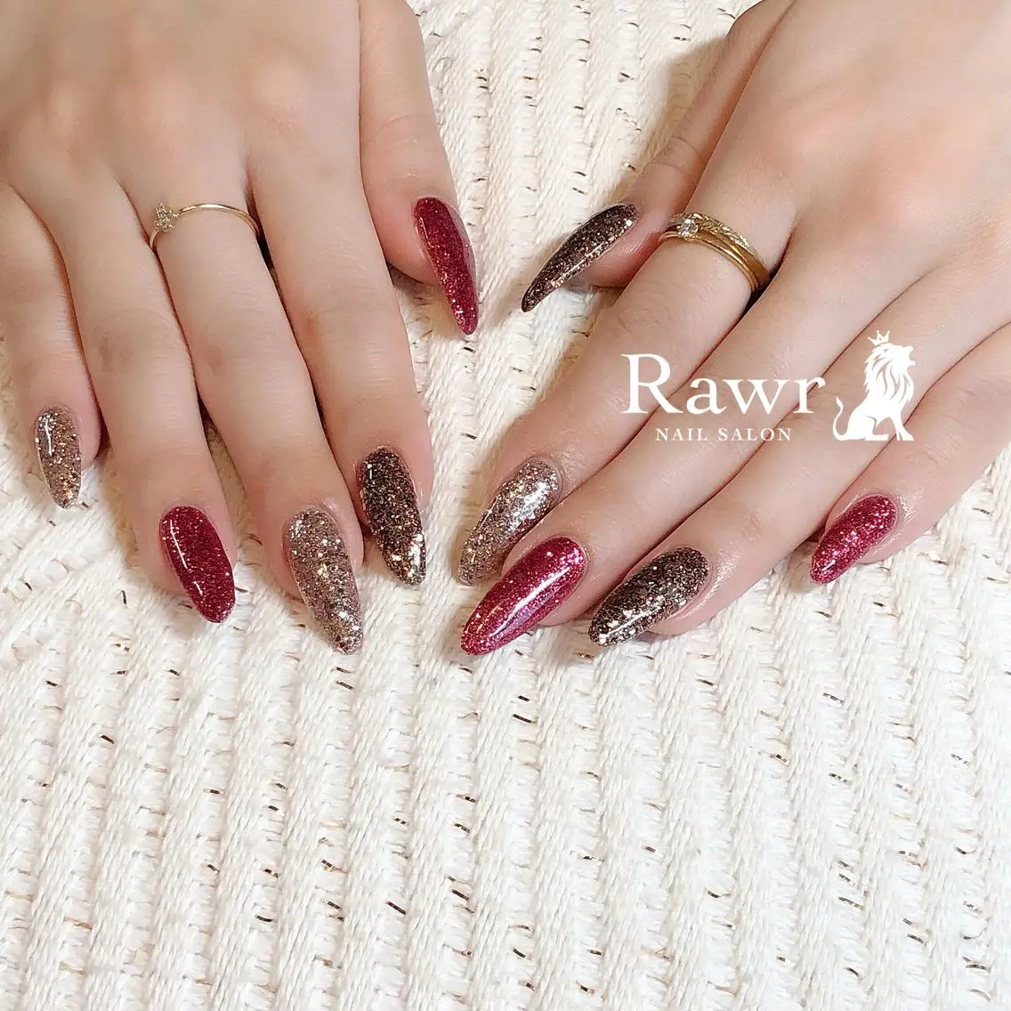 ネイル ハンドネイル Rawr / saoriのネイルデザイン