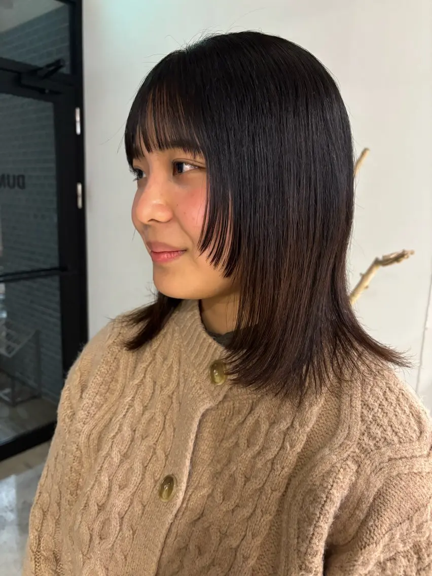 ミディアム 🎀抜け感ナチュラル 🎵asuna🪽のヘアスタイル