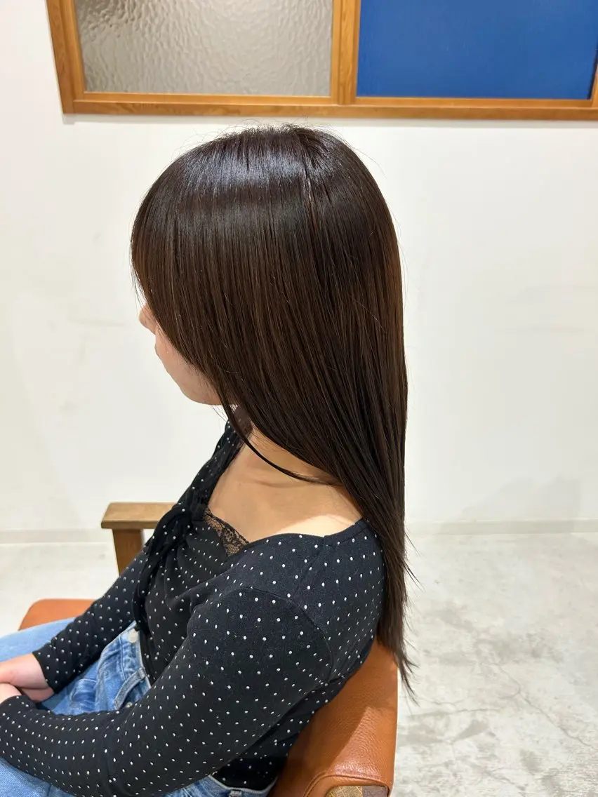 カラー ブラウンカラー ヘアカラー 菊澤 拓也のヘアスタイル