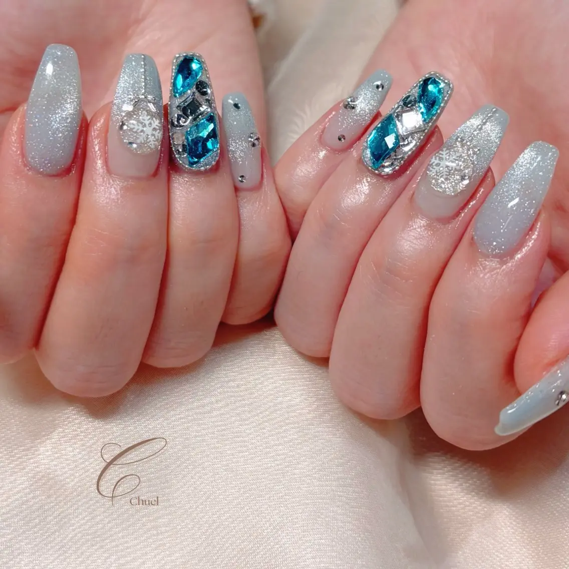 【オフあり】120分付け放題🪞持ち込みok✨11000円→8980円(両手でアート4.5本)の写真