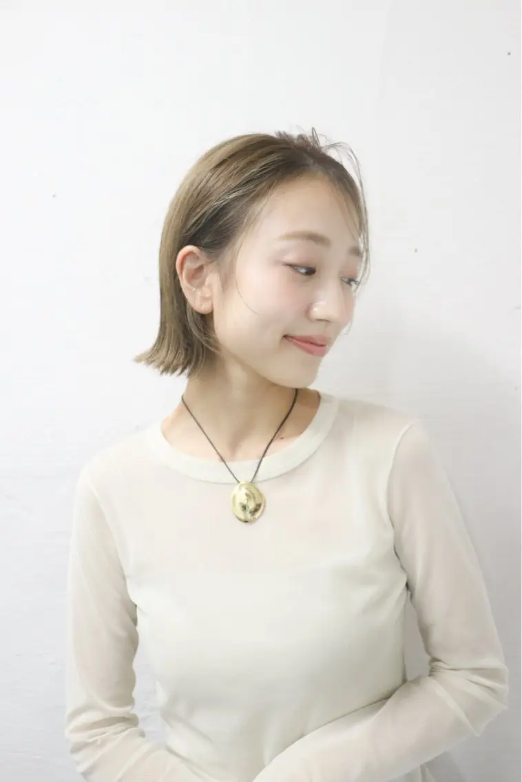 【⭐️期間限定⭐️】♡カット+艶フルカラー+超音波アイロン♡¥8800の写真