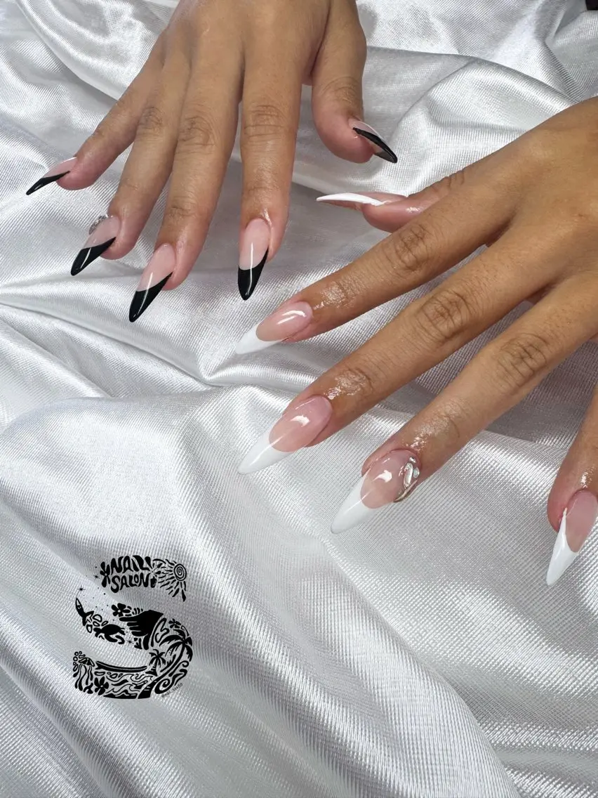 ネイル フレンチネイル ハンドネイル nailsalon Sのネイルデザイン