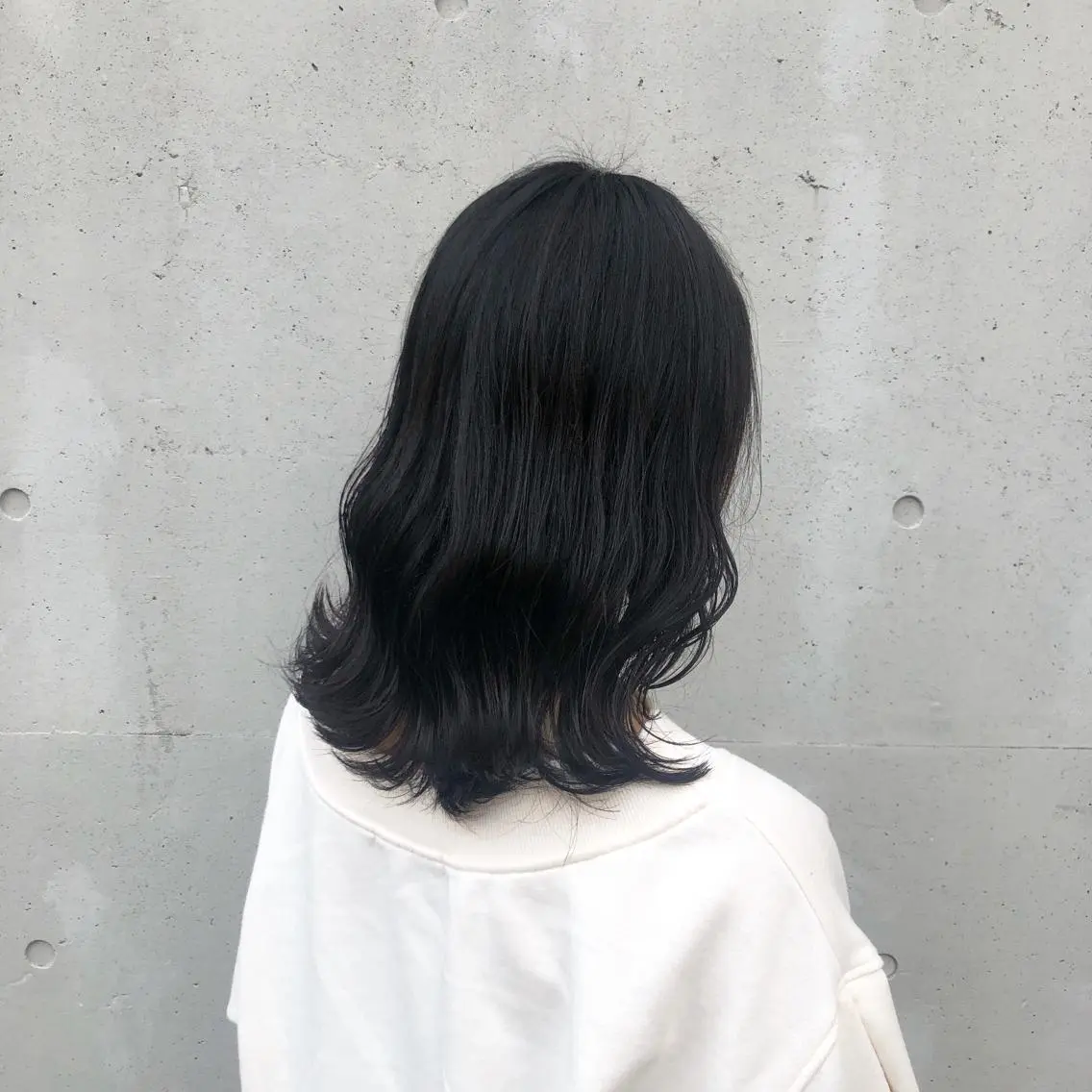 セミロング カラー カット トリートメント 酸性縮毛矯正🧴韓国 レイヤー/髪質改善のヘアスタイル