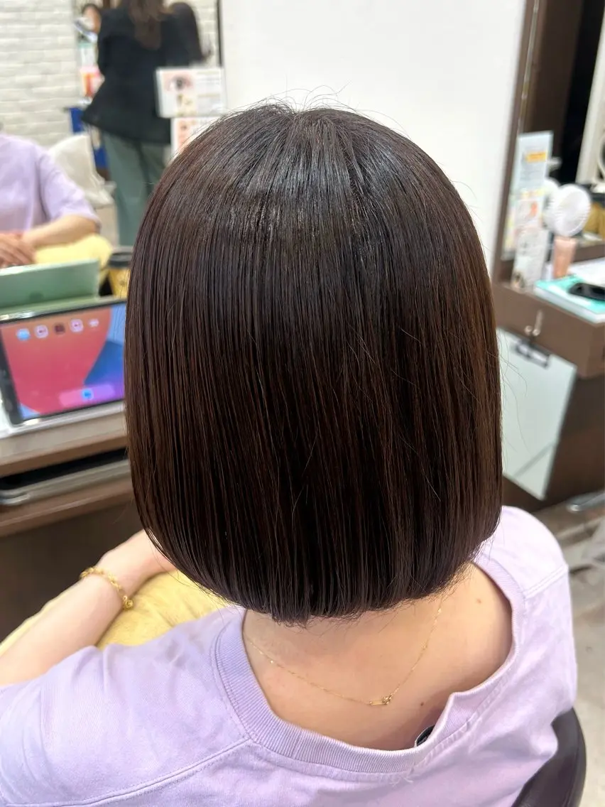 カラー ブラウンカラー 菊地 未夢のヘアスタイル