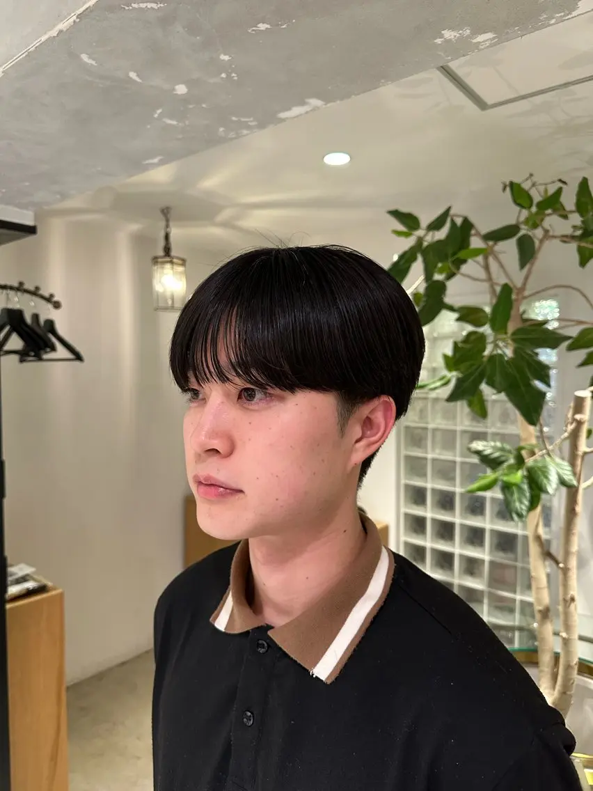 メンズ 盛影 幹のヘアスタイル