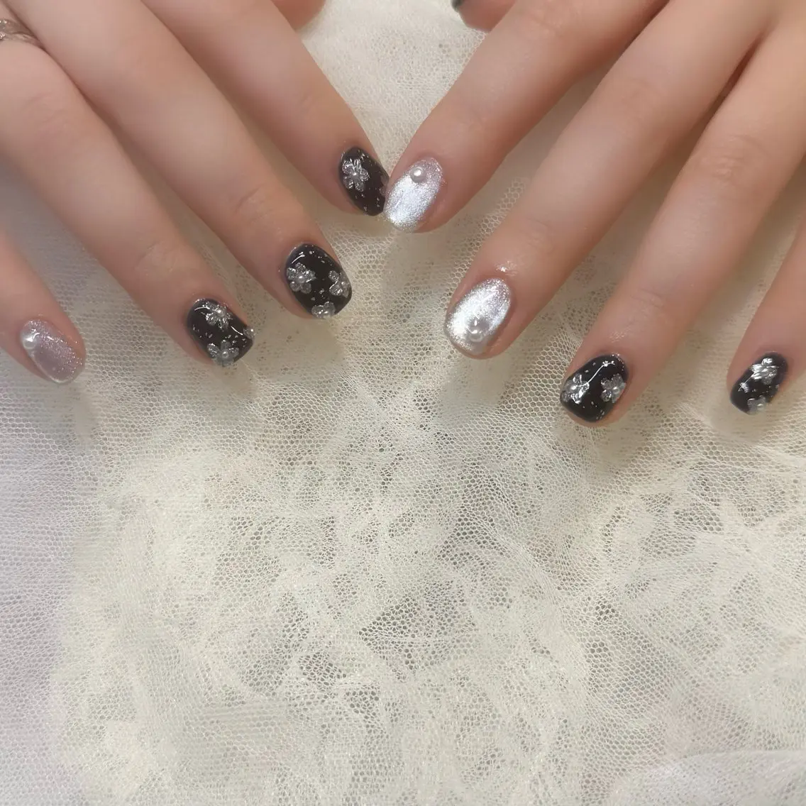 ネイル ハンドネイル 新井 ひなののネイルデザイン