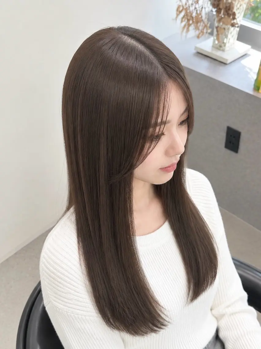 ロング カラー 池谷 茉耶のヘアスタイル
