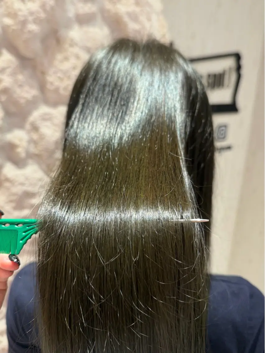 カラー グレージュ オリーブグレージュ オリーブグレー Agu.hair ミサキのヘアスタイル