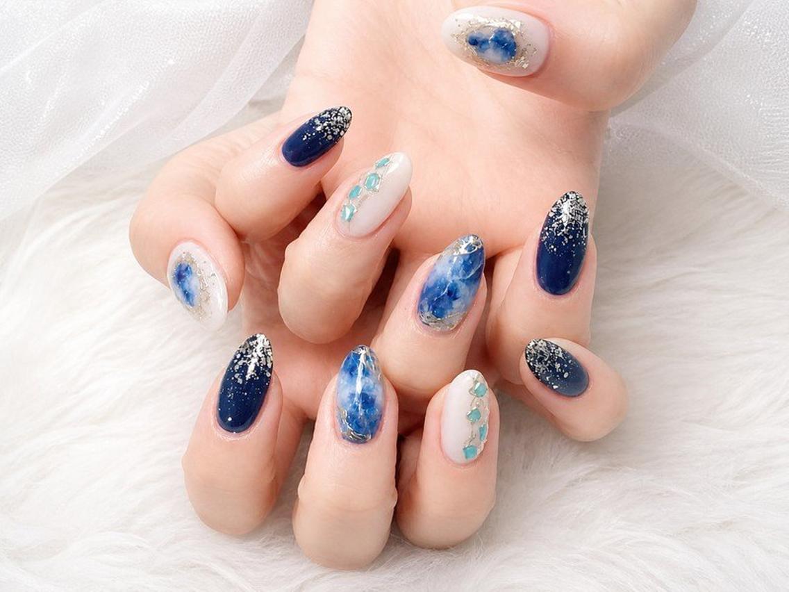 ネイル ニュアンスネイル ハンドネイル Lili Nail Studio西荻窪店のネイルデザイン