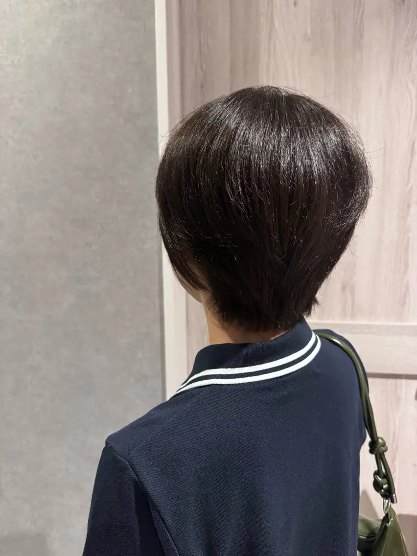 ショート ヘアカラー トリートメント Applause カリンのヘアスタイル